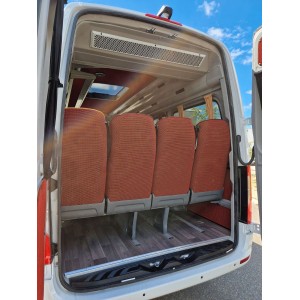 Mercedes-Benz Sprinter 415, 19, vehículo de pre-producción con asientos para dormir