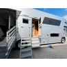 MAN 26480 Cama plegable para 5 caballos con extra cuidado