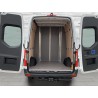 Mercedes-Benz Sprinter 319 CDI Mixto de 6 plazas. Pared divisoria en el pilar D.
