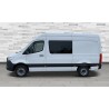 Mercedes-Benz Sprinter 319 CDI Mixto de 6 plazas. Pared divisoria en el pilar D.