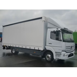 Mercedes-Benz Atego 1224 L Cortina AHK ALU CALEFACCIÓN AUXILIAR NAVI