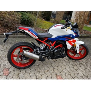 BMW G310 R 2023 2850km A2 LED Echtleder