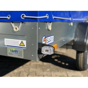 Saris King XL - 226 x 126 x 100cm - kippbar mit Plane!