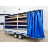 Remolque de transporte Blyss 560x220x240cm lona 2700 kg